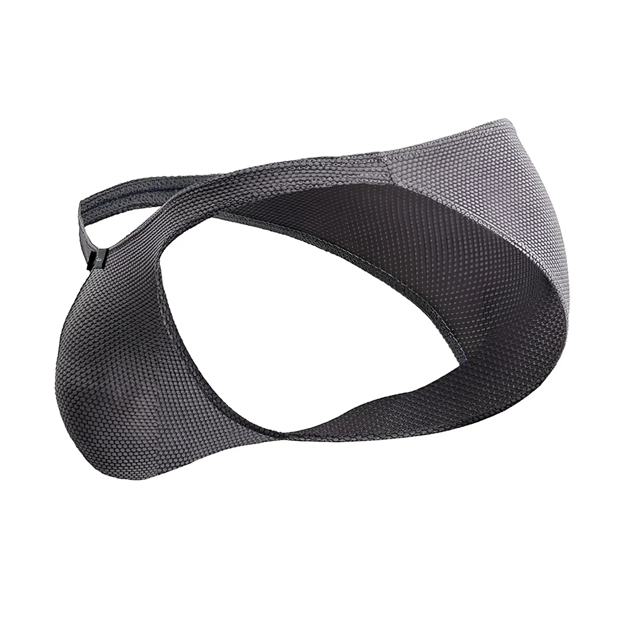 Gray mesh microfiber athletic briefs xtremen 91224 with supportive contoured design for active wear