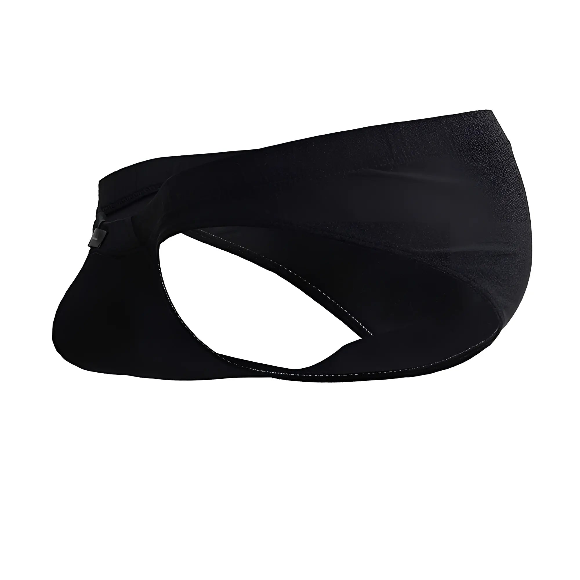 Black Xtremen 91233 microfiber briefs with a sleek form-fitting design and subtle stitching details
