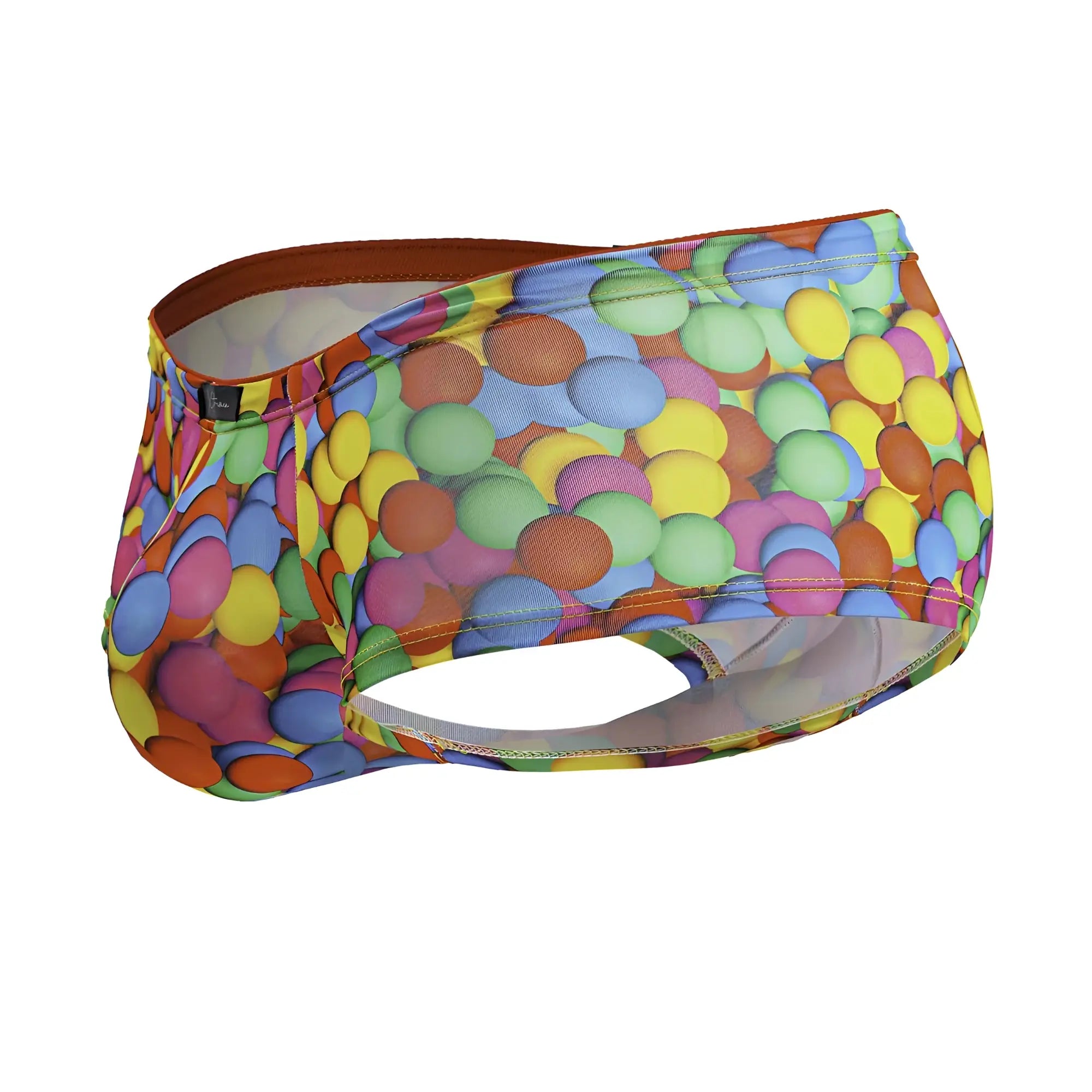 Xtremen 91249 printed trunks in color bubbles feature colorful swim trunks with a playful multicolored plastic balls pattern