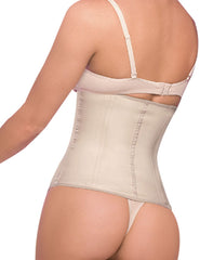 Ann Chery 2025 Gaine amincissante en latex Couleur beige
