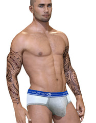 Duo Big Boy Pouch Brief Blue - EricSaloDesign.com