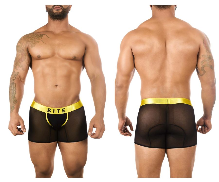 BiteWear BW2023103 Short de bain lumineux Lime Couleur Jaune