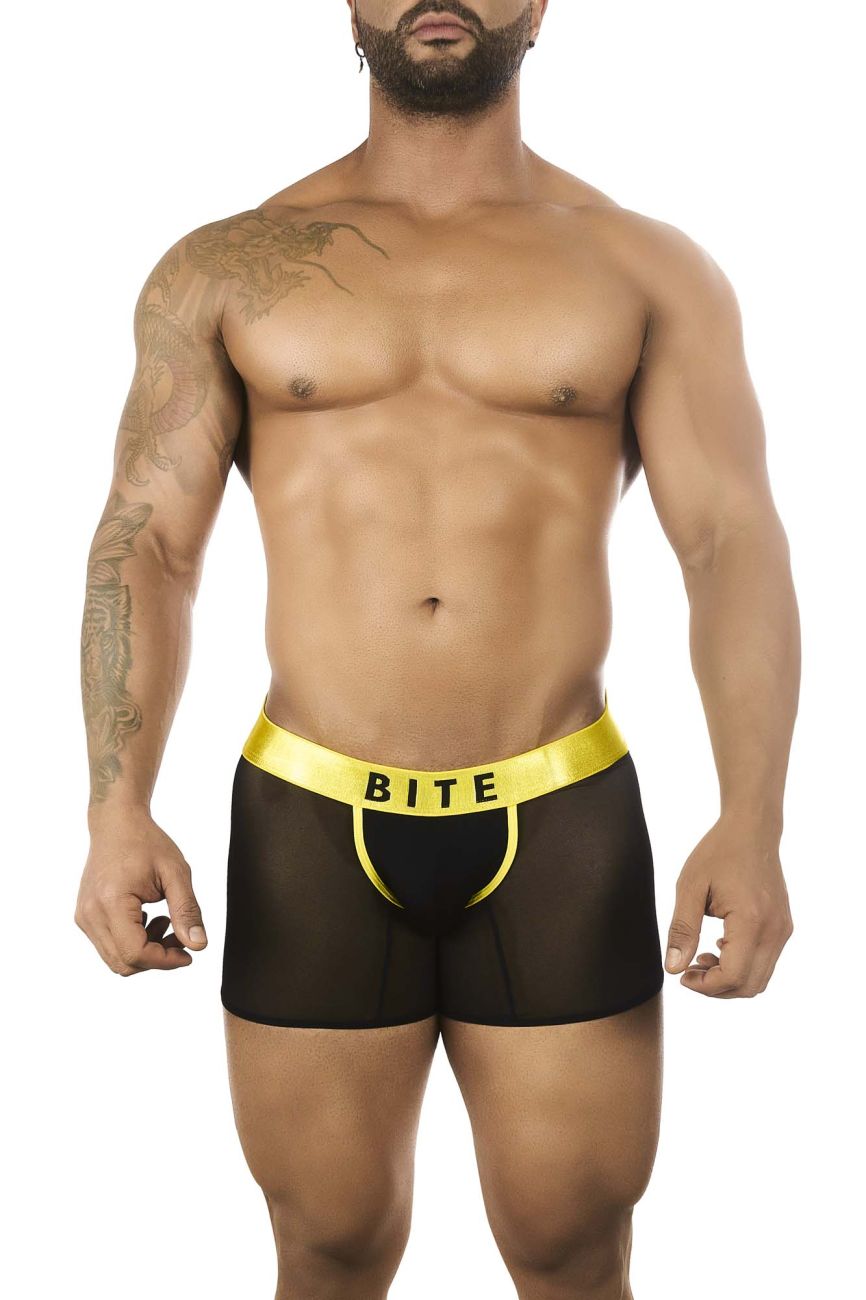 BiteWear BW2023103 Short de bain lumineux Lime Couleur Jaune