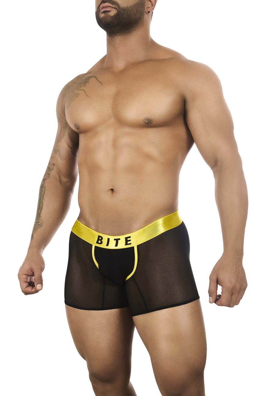 BiteWear BW2023103 Short de bain lumineux Lime Couleur Jaune