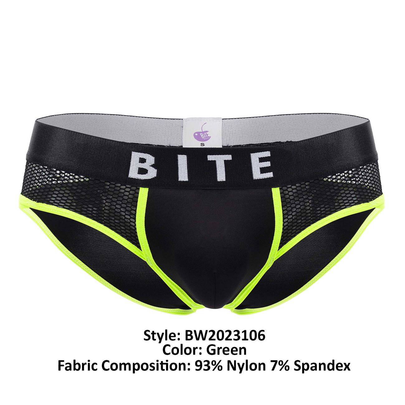 BiteWear BW2023106 Intense Melon Slip, Farbe Grün