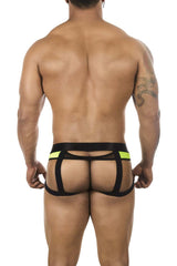 BiteWear BW2023108 Tuxedo Banana Jockstrap Couleur Vert