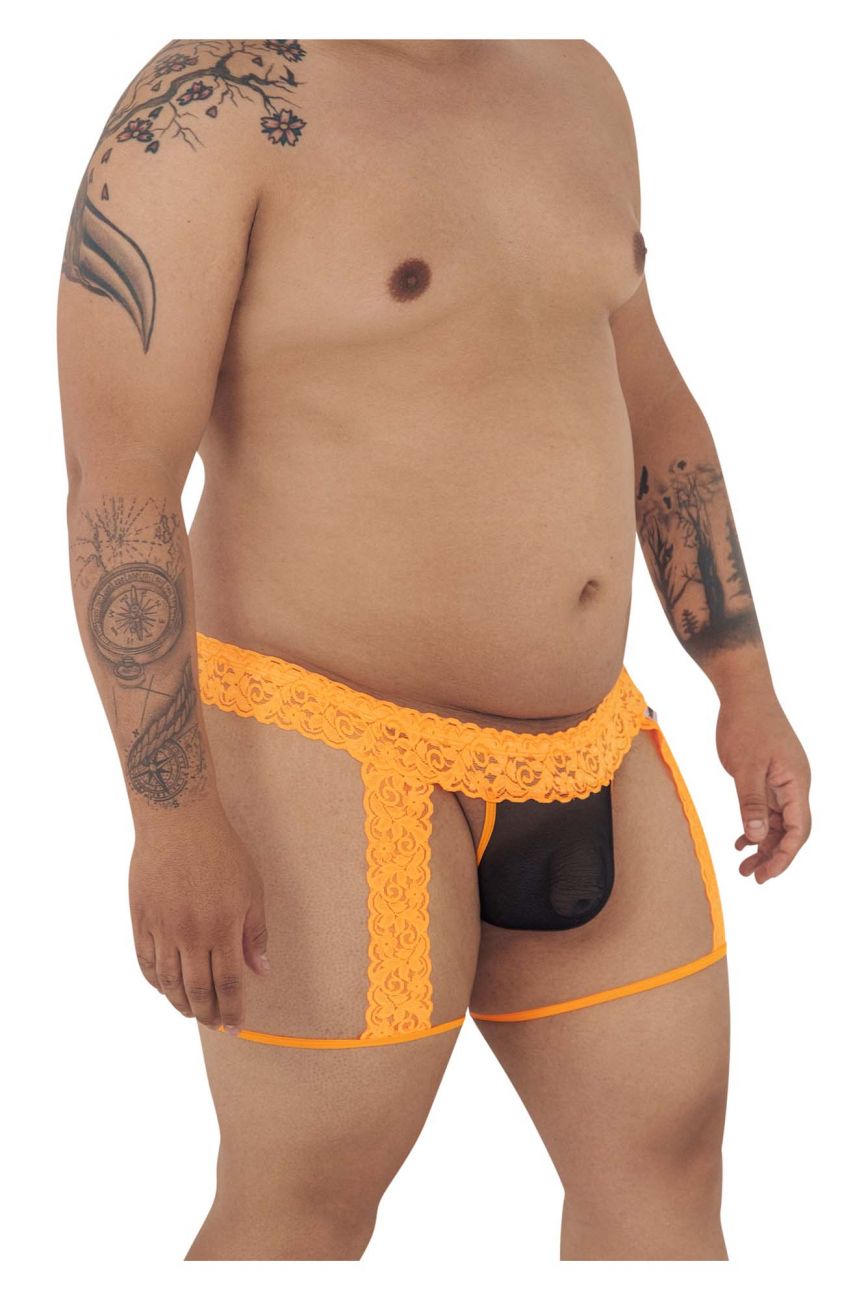 CandyMan 99369X Thongs Color Hot Orange