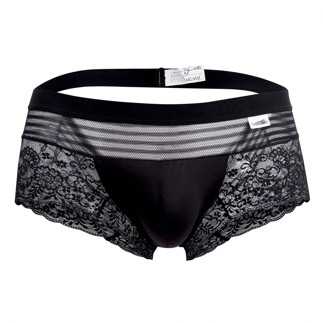 CandyMan 99466X Spitzenslip Farbe Schwarz