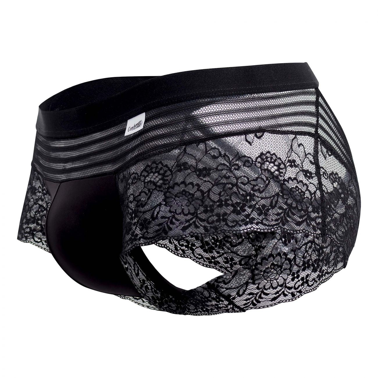 CandyMan 99466X Spitzenslip Farbe Schwarz