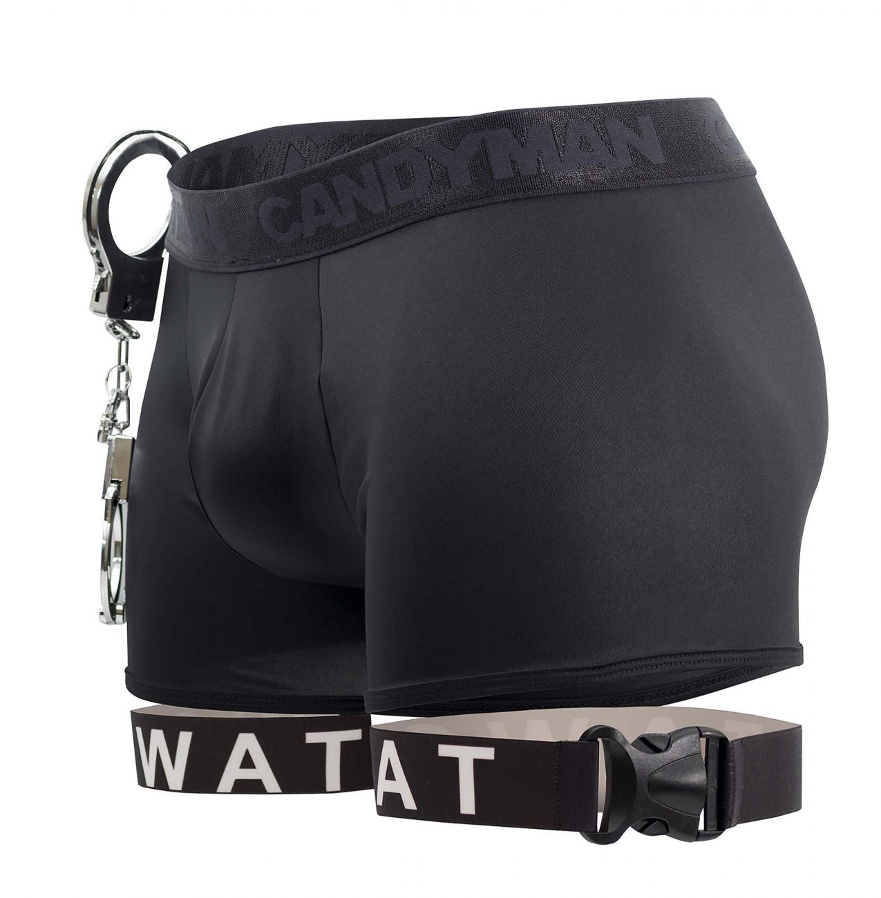 CandyMan 99482X SWAT-Polizei-Kostüm, Outfit, Farbe Schwarz