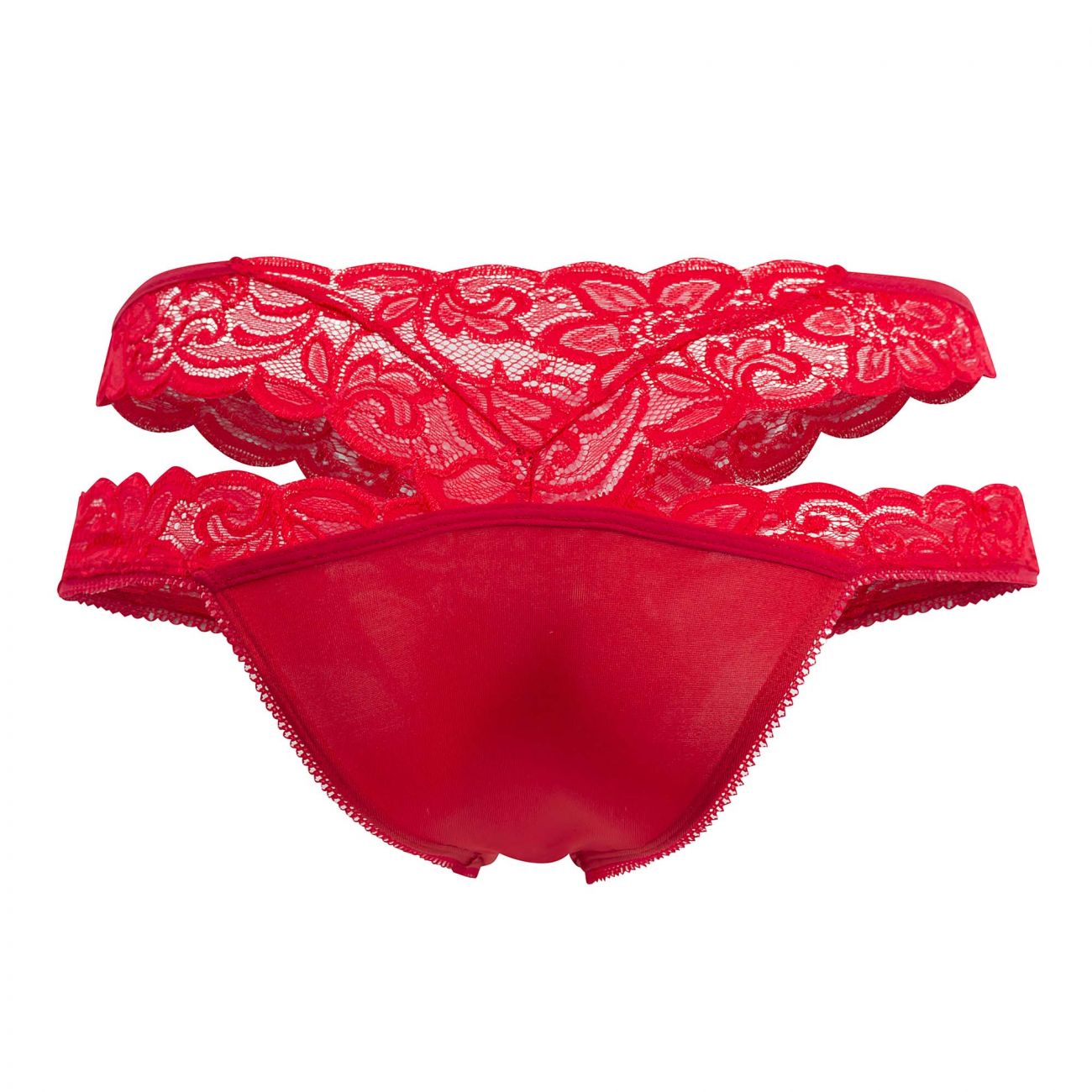 CandyMan 99487 Bikini double en dentelle Couleur rouge