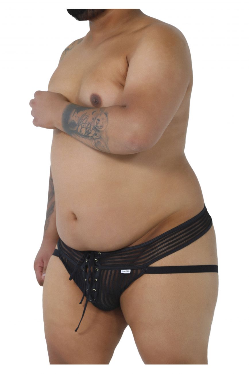 CandyMan 99493X G-String Jockstrap Farbe Schwarz