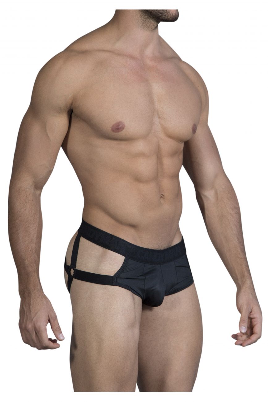 CandyMan 99494 String Jockstrap Couleur Noir