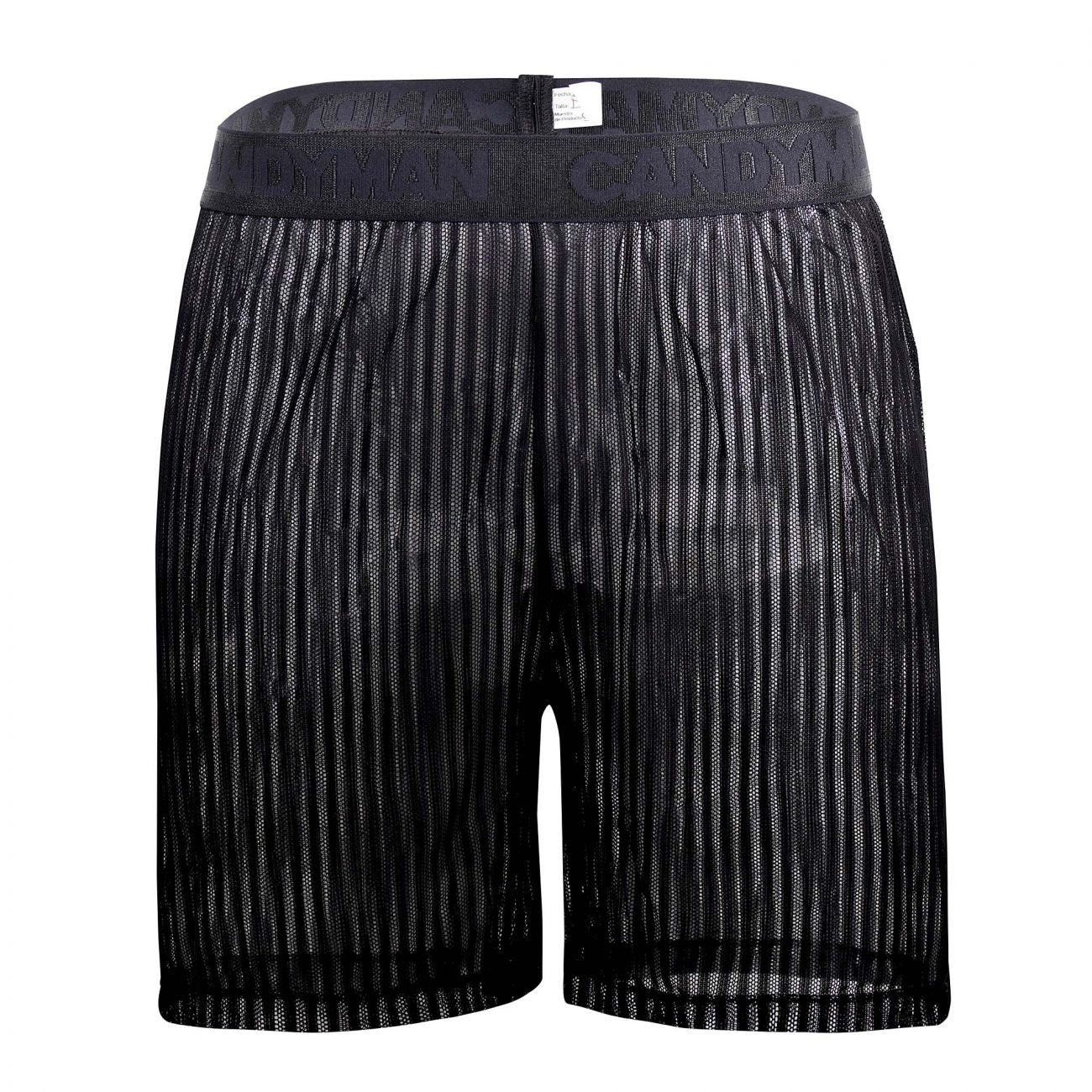 Short de détente en maille CandyMan 99497X Couleur Noir