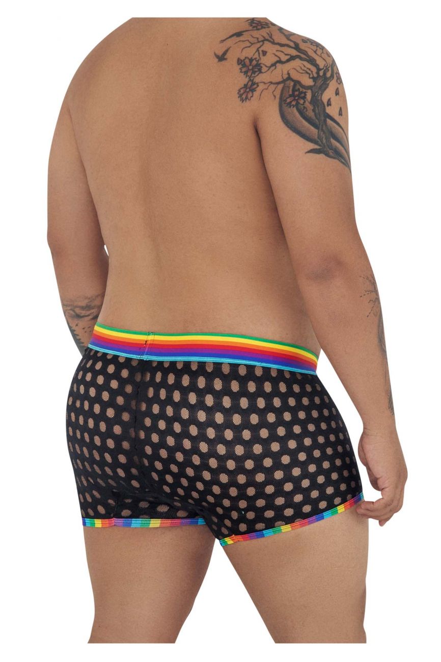 CandyMan 99511X Polka Mesh Badehose Farbe Schwarz