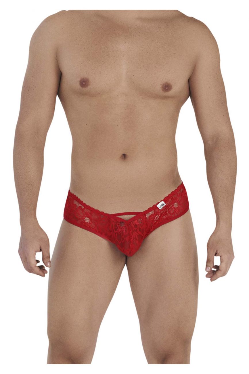 CandyMan 99535 Jockstrap mit Schleife, Farbe Rot