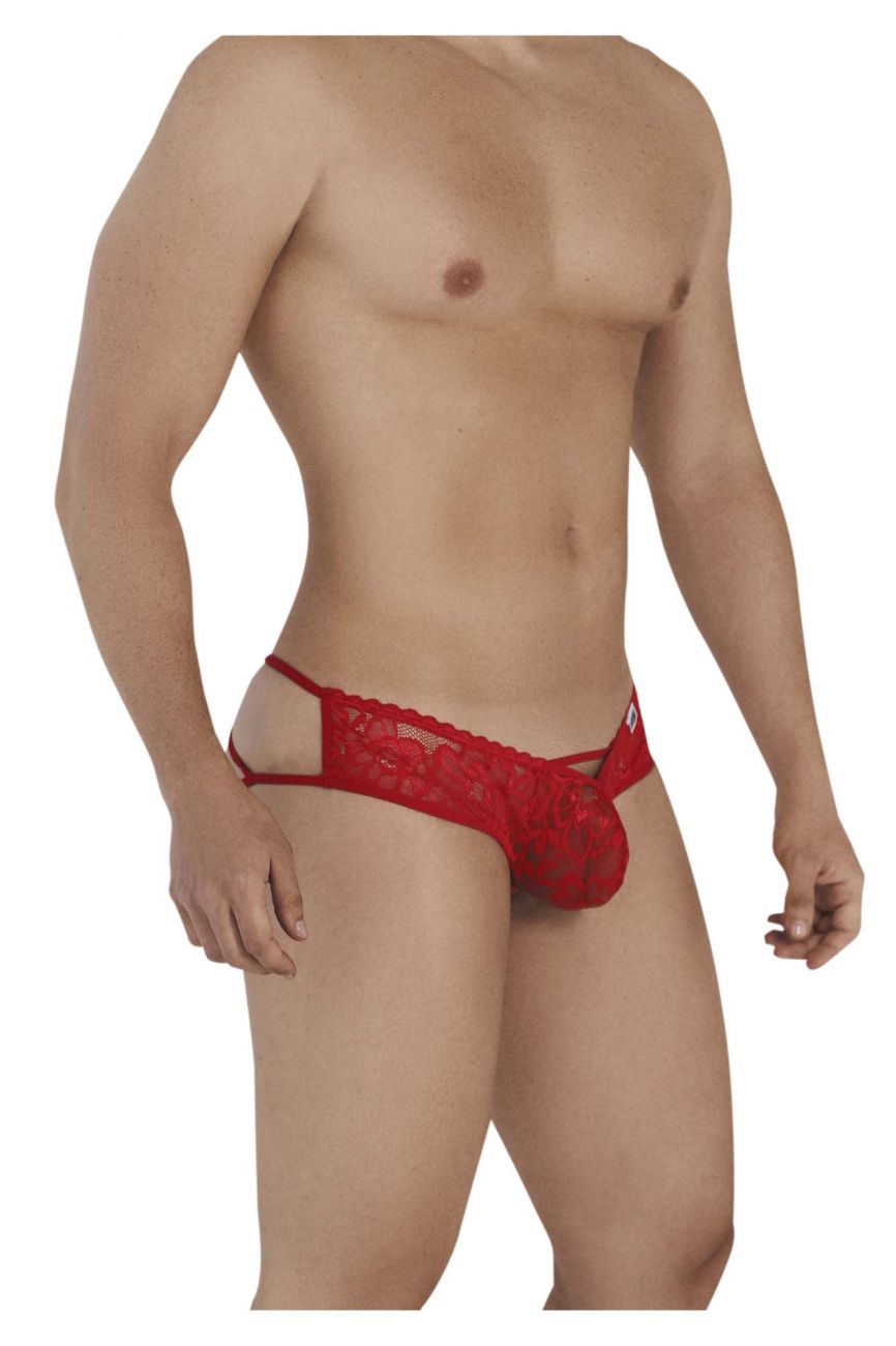 CandyMan 99535 Jockstrap mit Schleife, Farbe Rot