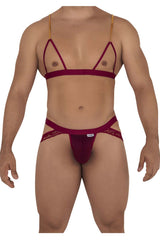 CandyMan 99582 Harnais-Jockstrap Tenue Couleur Bordeaux