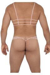 CandyMan 99604 Harness-Thongs Outfit Farbe Rose