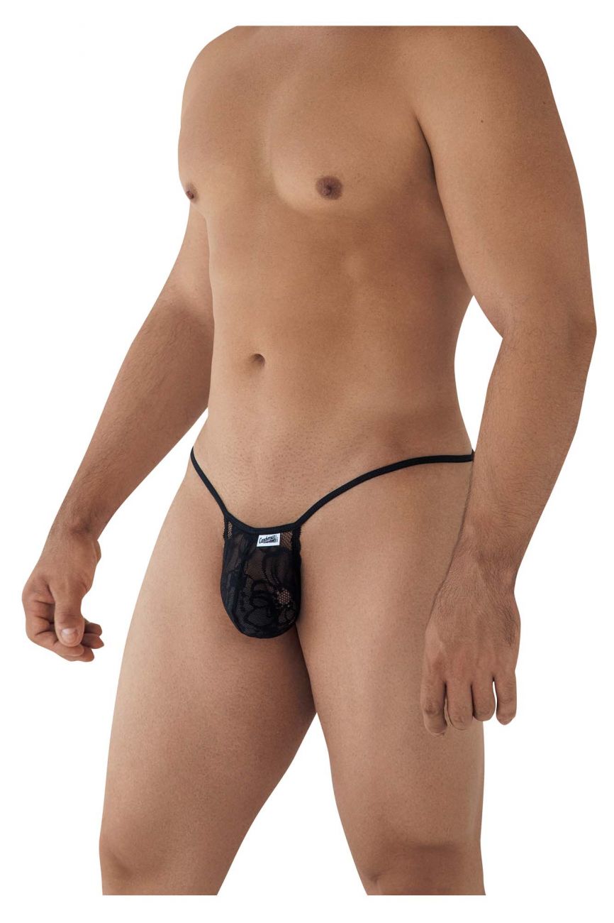 CandyMan 99606 Bow Jockstrap Color Black