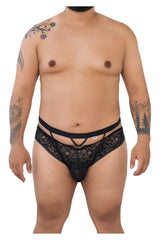 CandyMan 99627X Jockstrap aus Spitze, Farbe Schwarz