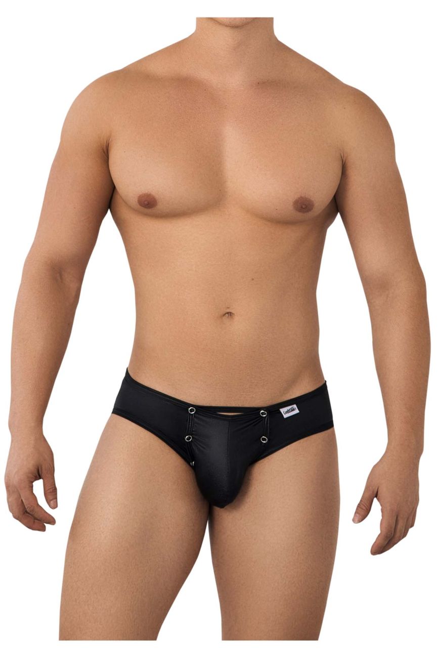 CandyMan 99639 Open front Jockstrap Color Black