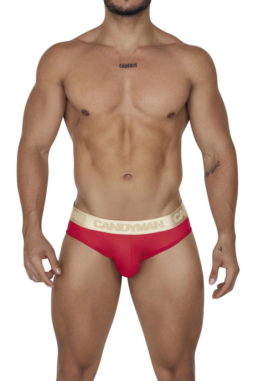 Slip Jock CandyMan 99659 Couleur Rouge