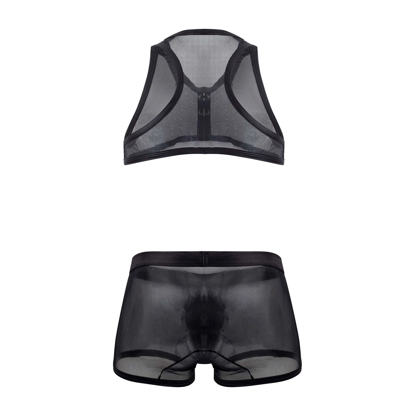 CandyMan 99680 Harness Trunks Zweiteiliges Set Farbe Schwarz