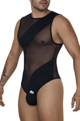 CandyMan 99699 Mesh Bodysuit Color Black