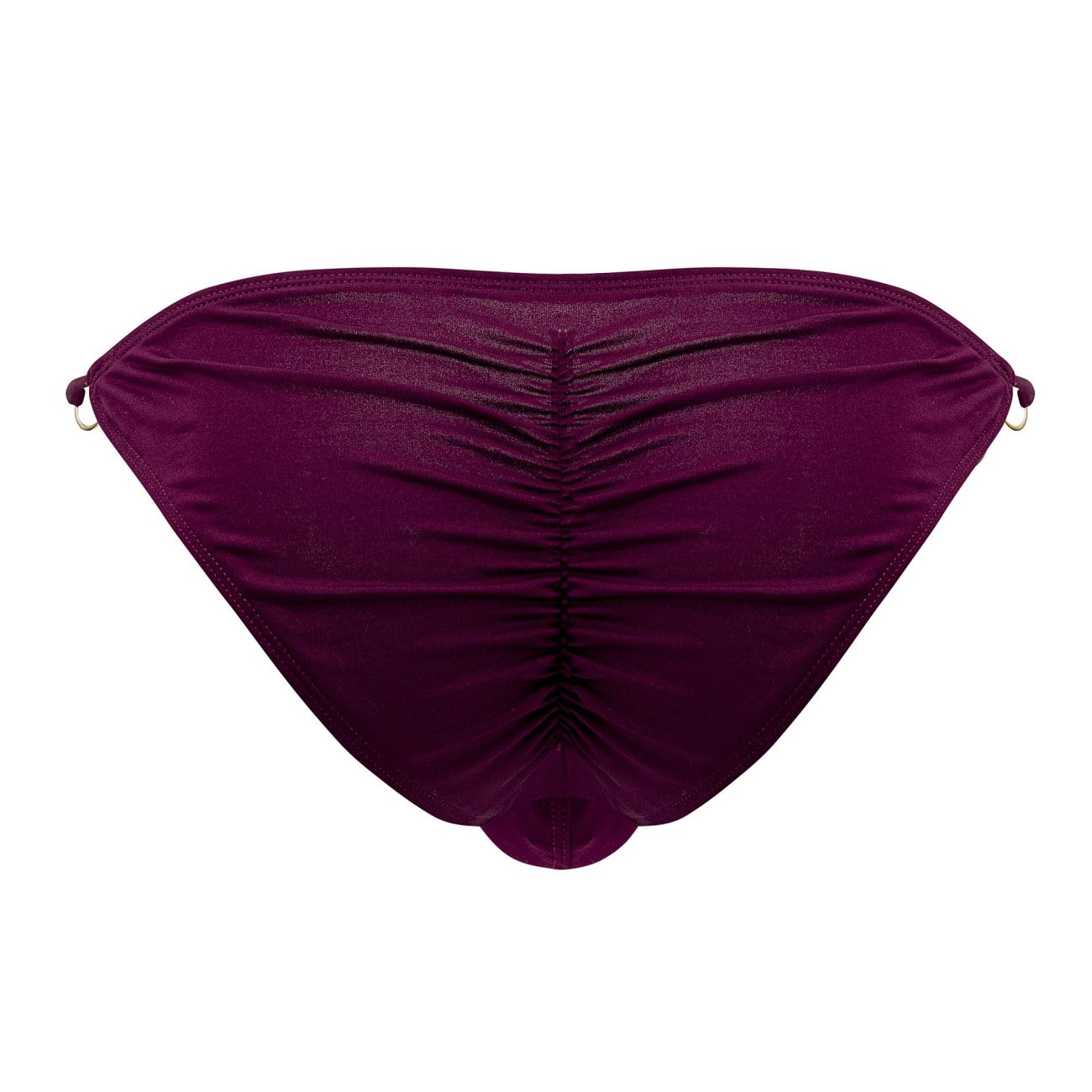 CandyMan 99710 Bikini Trous en Un Couleur Bordeaux