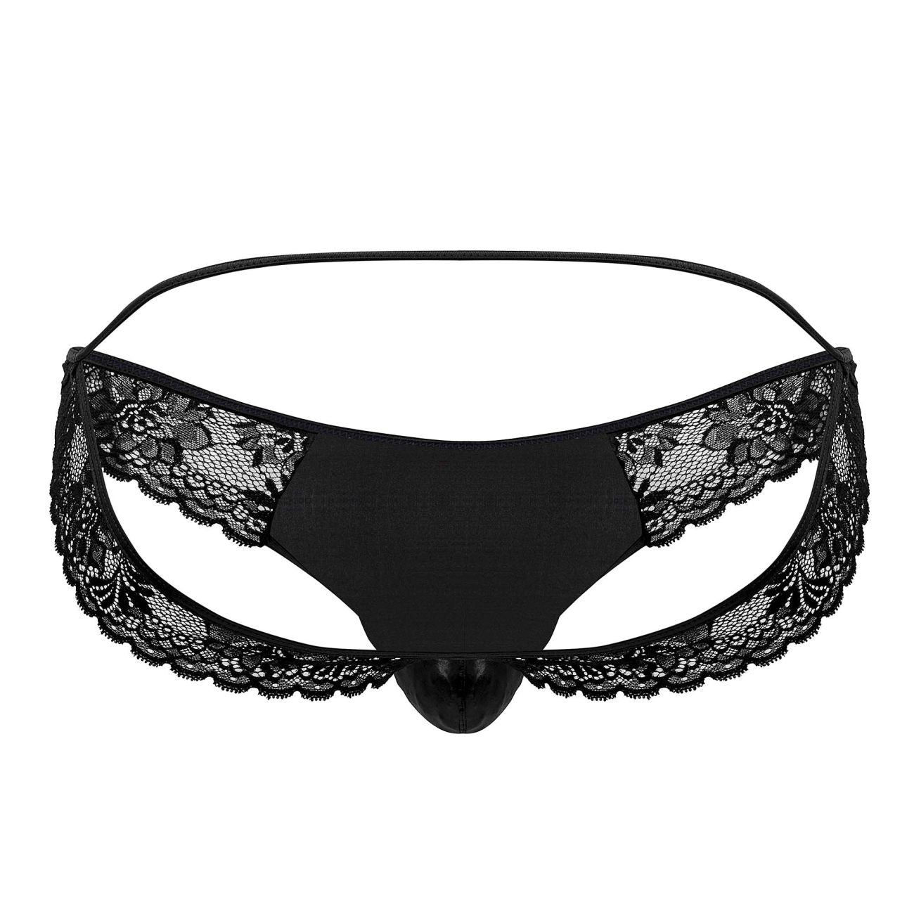 CandyMan 99721 Jockstrap aus Spitze, Farbe Schwarz