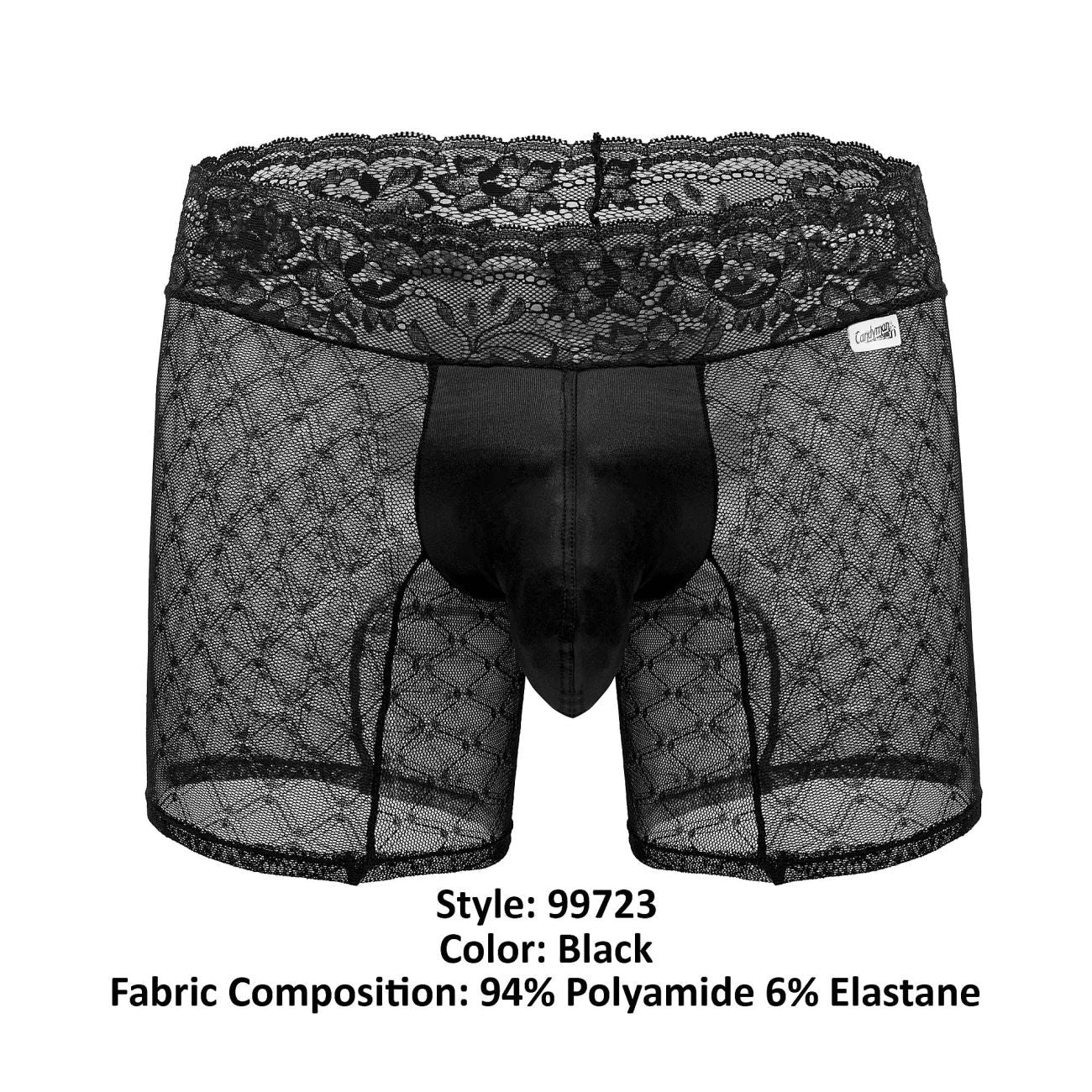 Boxer transparent CandyMan 99723 Couleur Noir