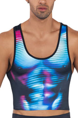 Haut de travail CandyMan 99726 Couleur Bleu clair de lune