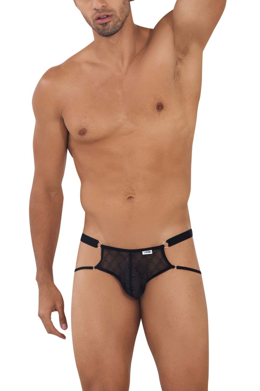 Jockstrap en dentelle CandyMan 99730 Couleur Noir