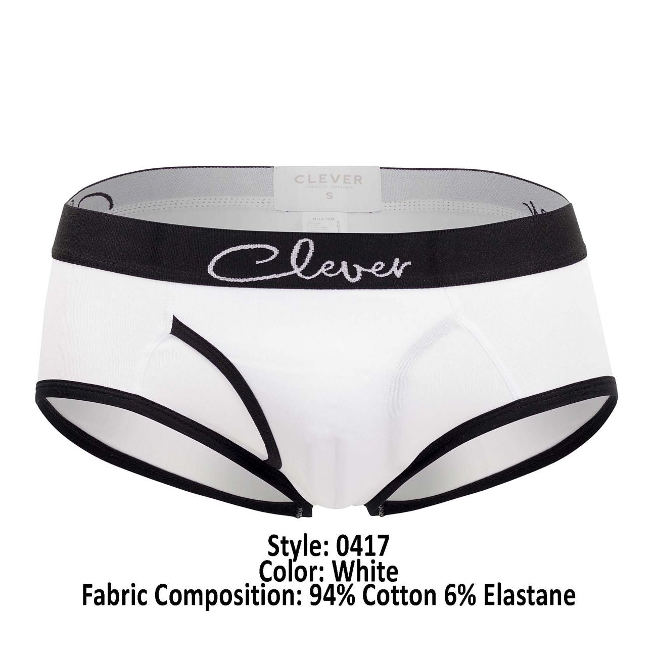 Clever 0417 Goals Briefs Color White