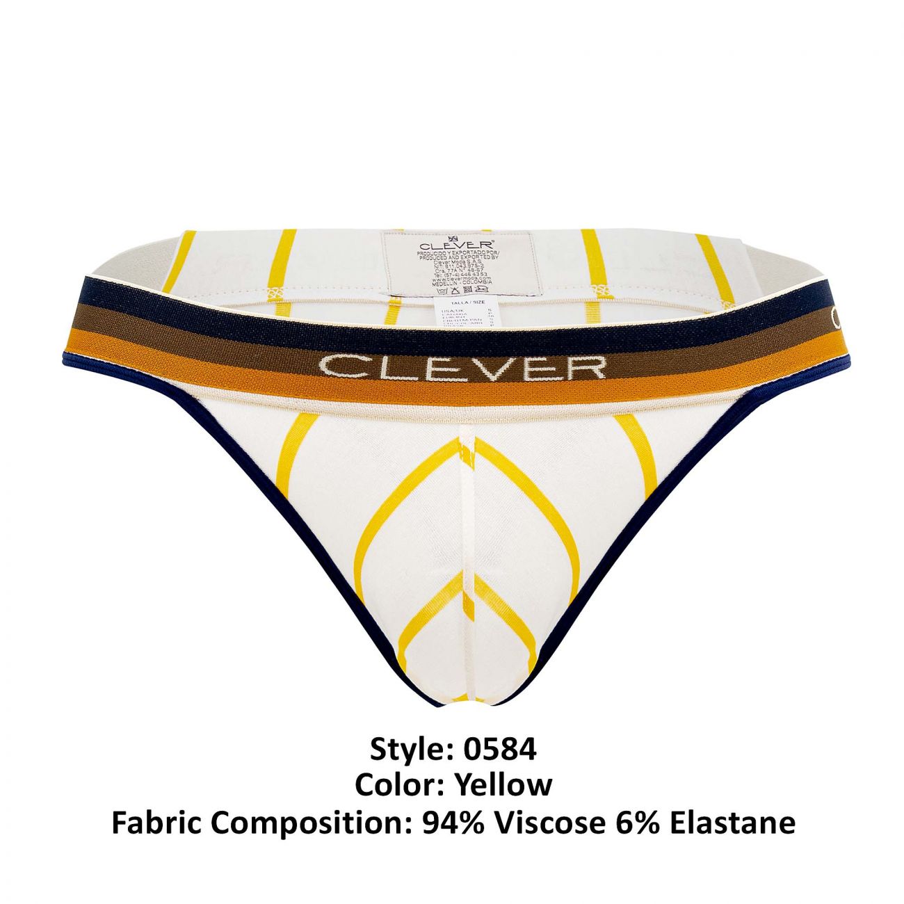 Clever 0584-1 Play Thongs Color Yellow