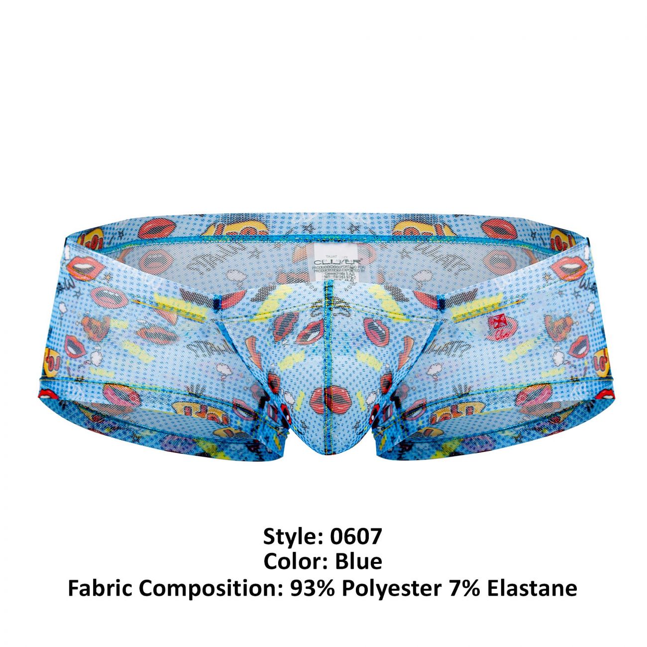 Clever 0607-1 Motivation Boxer Couleur Bleu