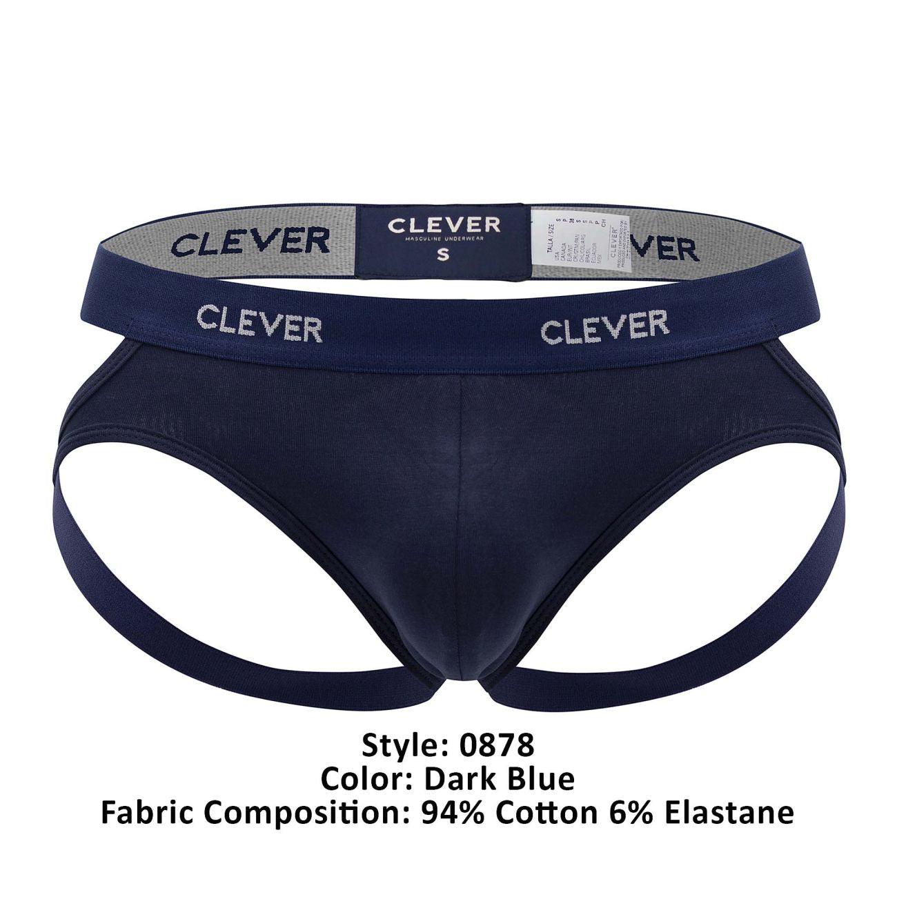 Clever 0878 Oporto Jockstrap Color Dark Blue