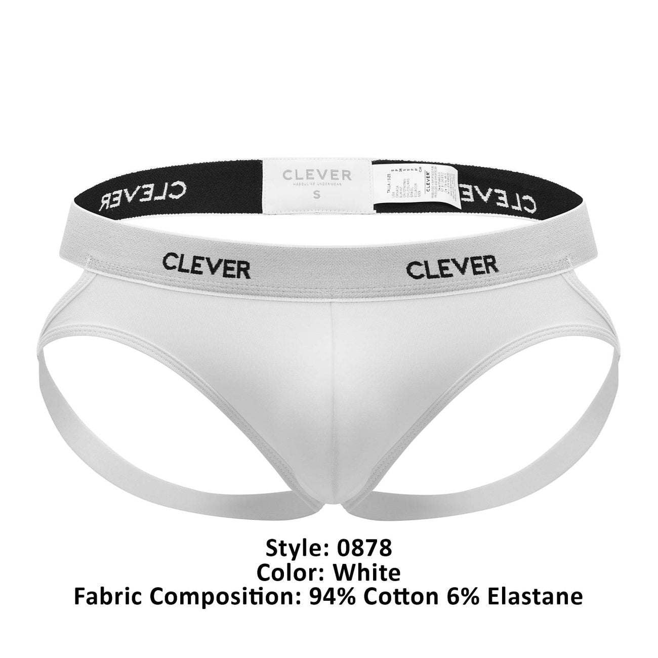 Clever 0878 Oporto Jockstrap Farbe Weiß