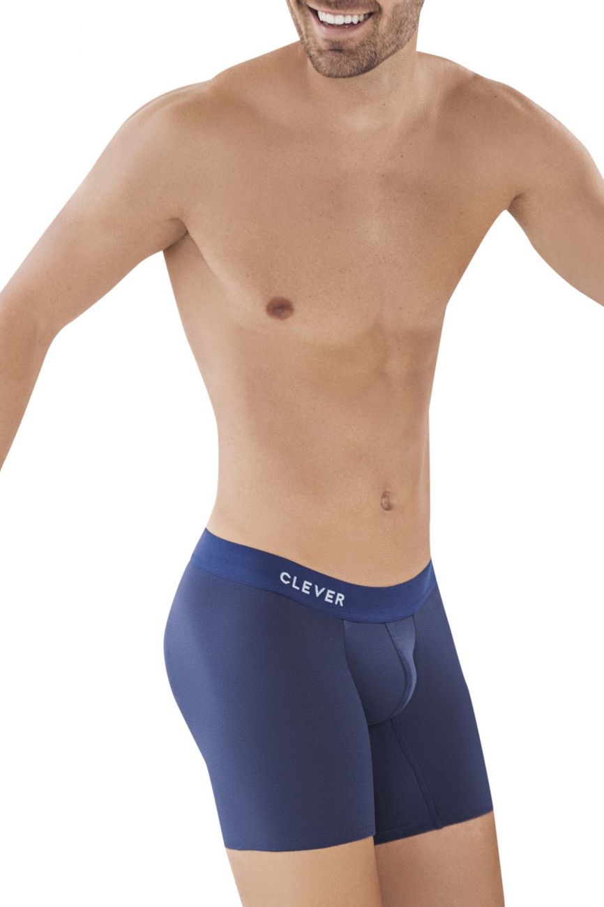 Boxer Clever 0886 Caribbean Couleur Bleu Foncé