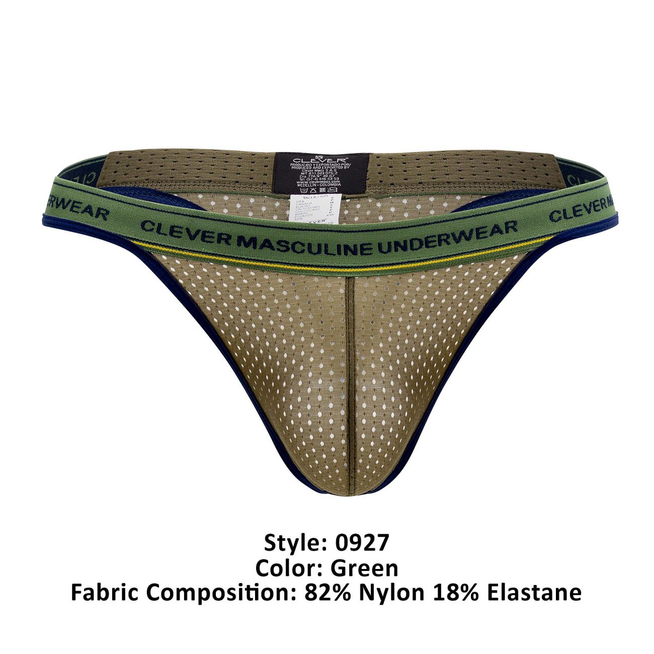 Clever 0927 Premium Tangas Farbe Grün