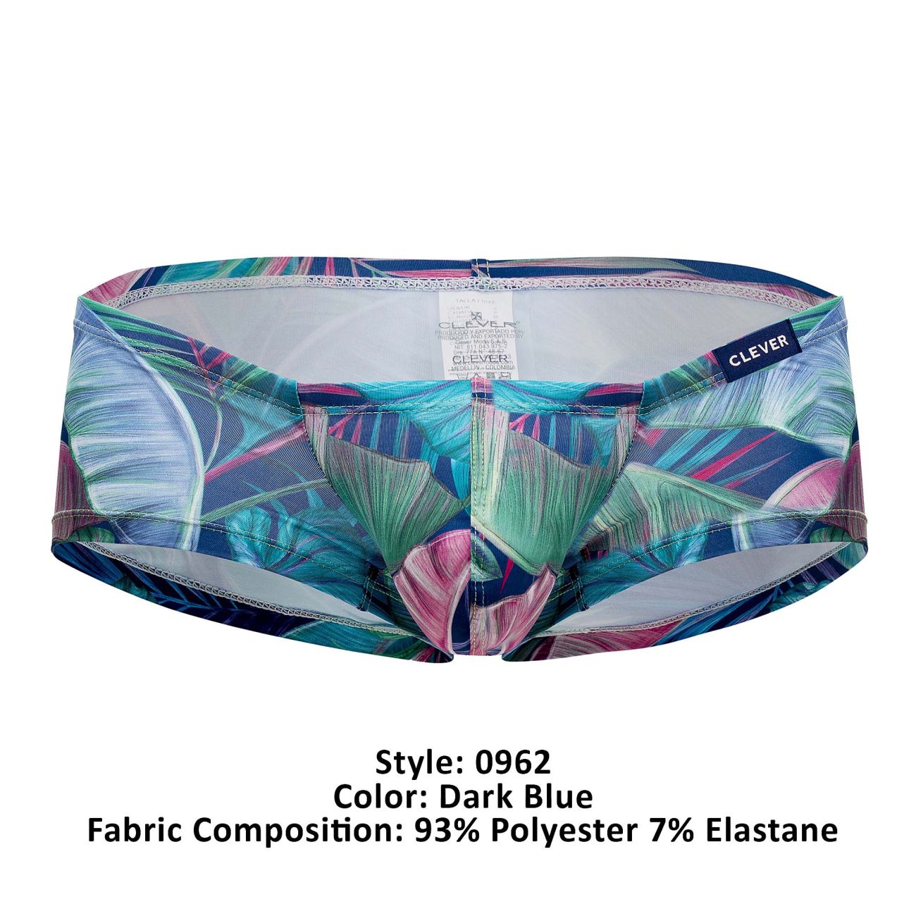 Clever 0962 Waves Trunks Color Dark Blue