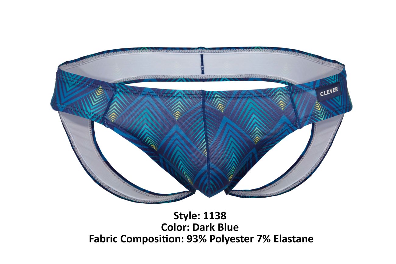 Jockstrap magique Clever 1138 couleur bleu foncé