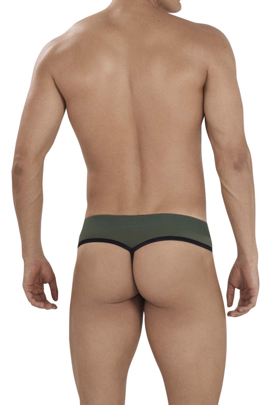 Clever 1147 Celestial Thongs Color Green