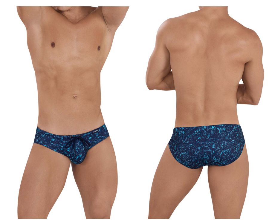 Clever 1154 Aura Swim Briefs Color Dark Blue