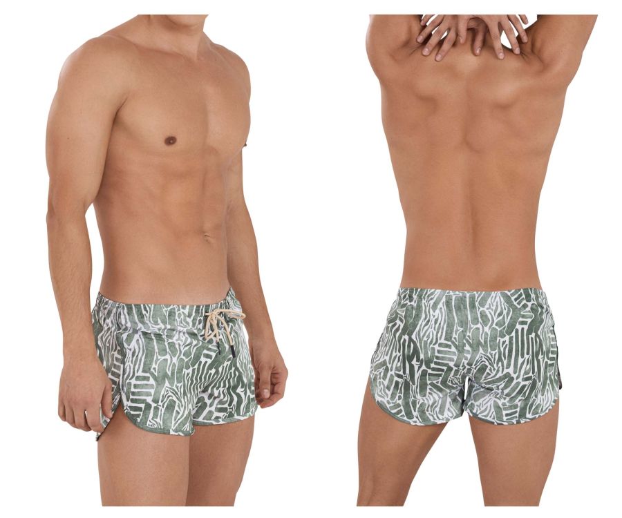 Clever 1162 Wizard Swim Trunks Color Green