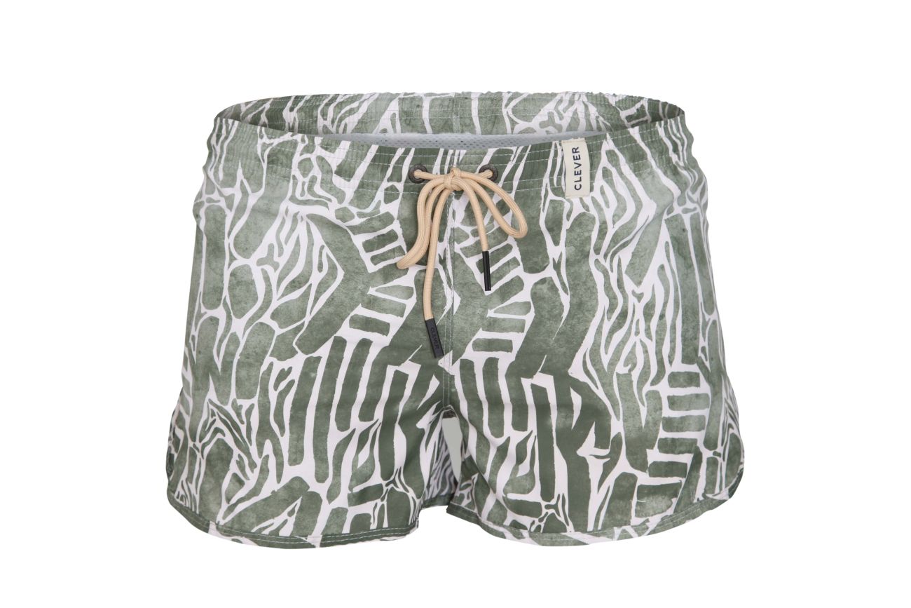 Clever 1162 Wizard Swim Trunks Color Green