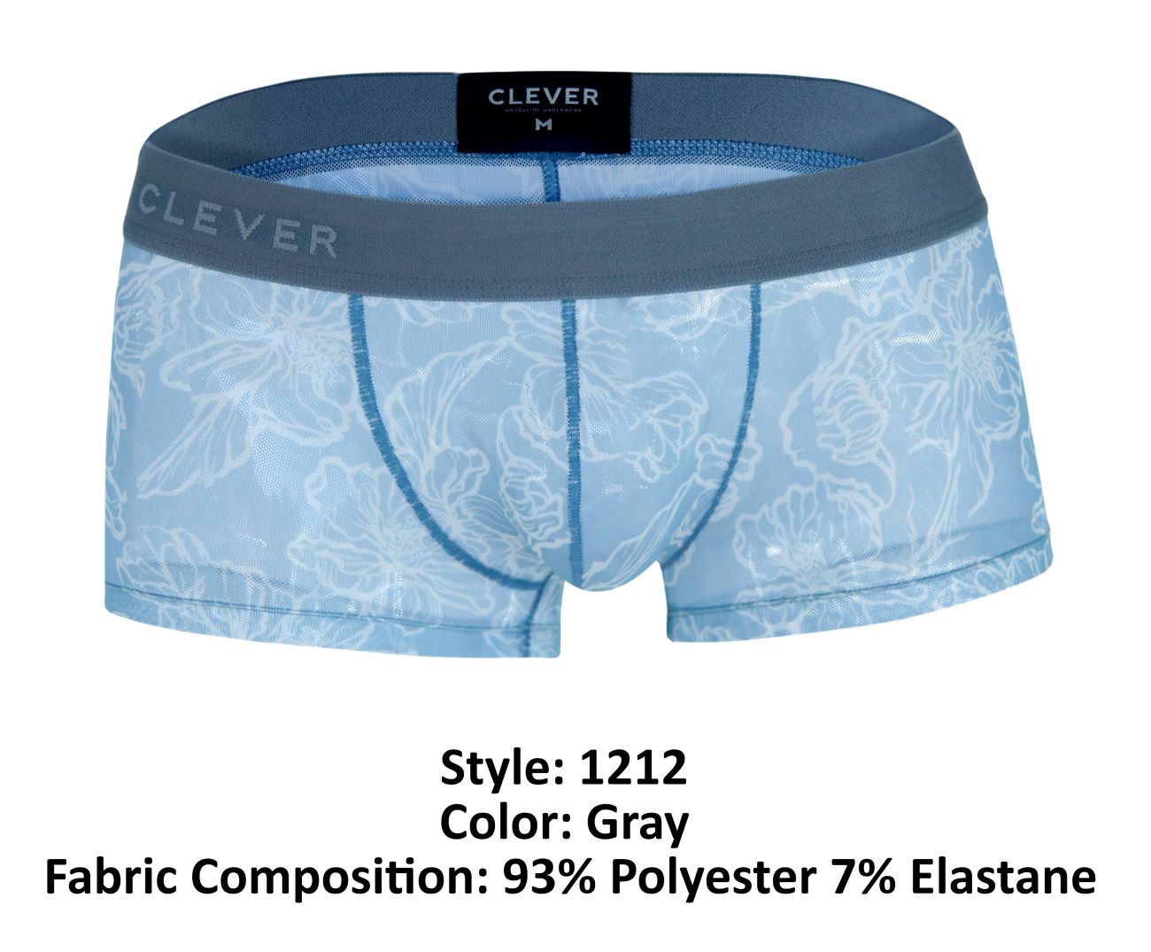 Clever 1212 Avalon Badehose Farbe Grau