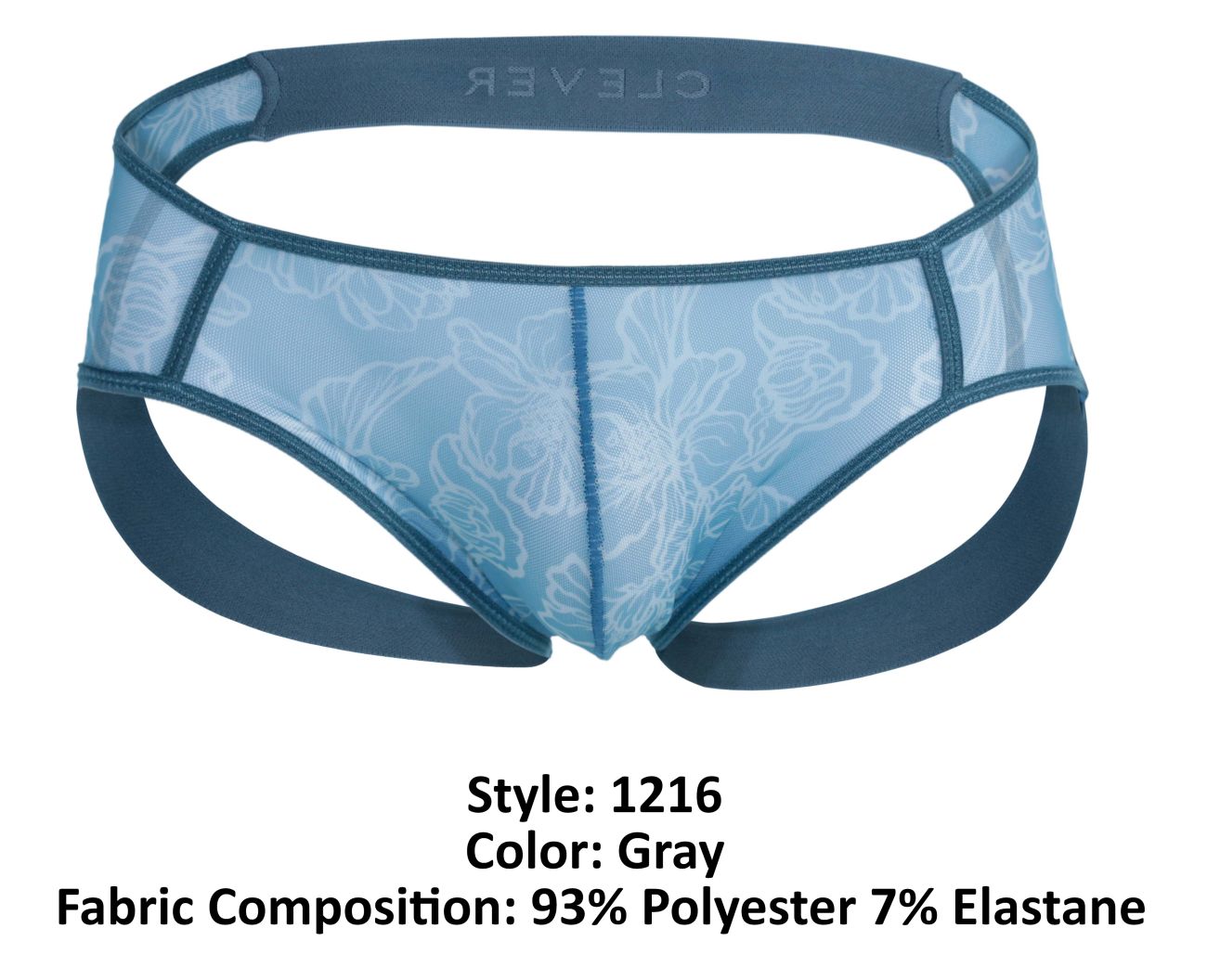 Clever 1216 Avalon Jockstrap Farbe Grau