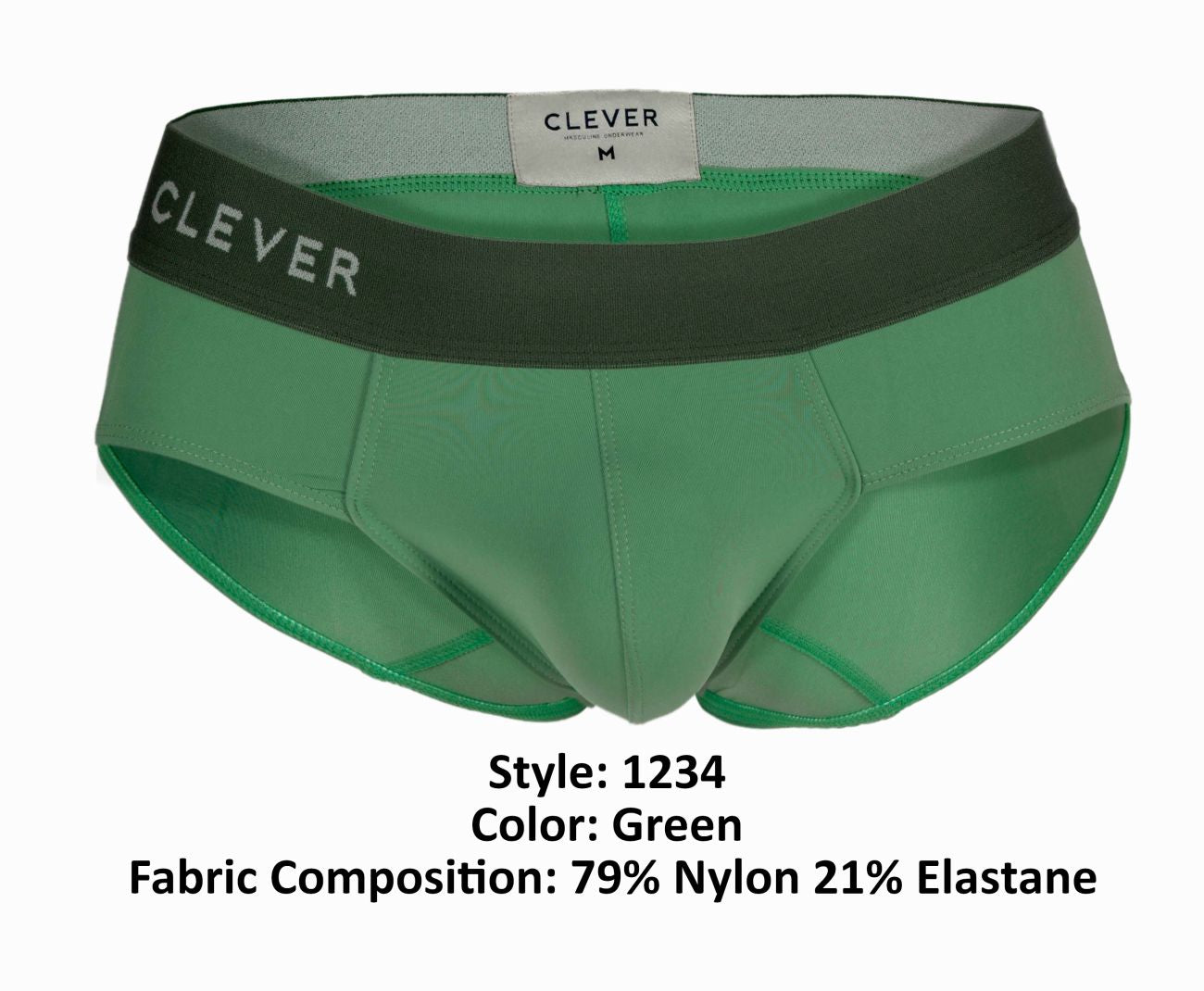 Clever 1234 Grace Slip Farbe Grün